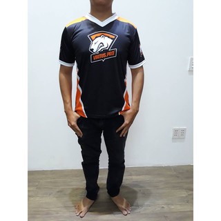 Áo thun team Virtus Pro đen