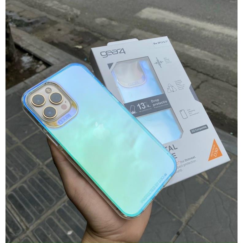 Ốp GEAR 4 chống ố trong suốt và ánh cầu vồng ip14/ ip14pro/ ip14pro max