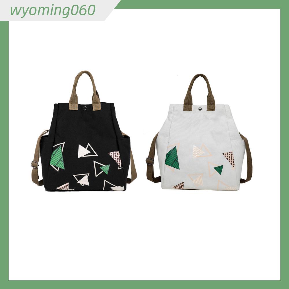 Túi Xách Canvas Wyoming060 In Họa Tiết Độc Đáo Thời Trang Cho Nữ