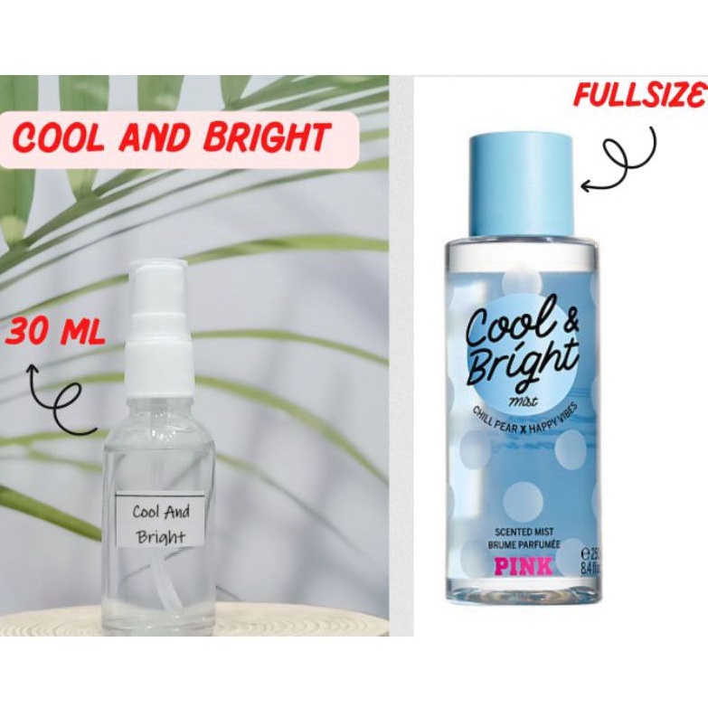 (30ML)XỊT THƠM COOL AND BRIGHT VICTORIA'S SECRET