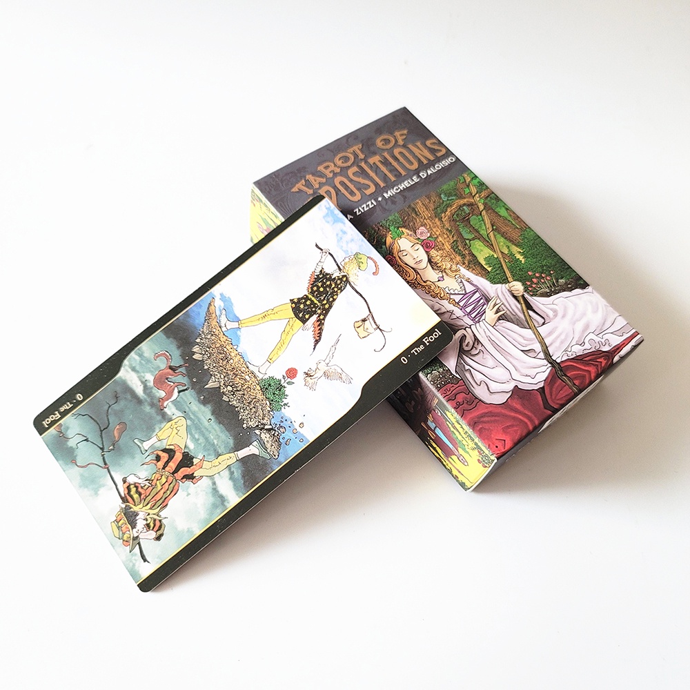 [Size Gốc] Bộ Bài Tarot Of Oppositions 78 Lá Bài Tặng Đá Thanh Tẩy S67