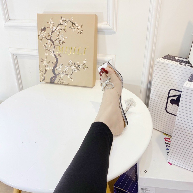 DÉP GUỐC BẢN TRONG NƠ KIỂU GÓT LY 7P