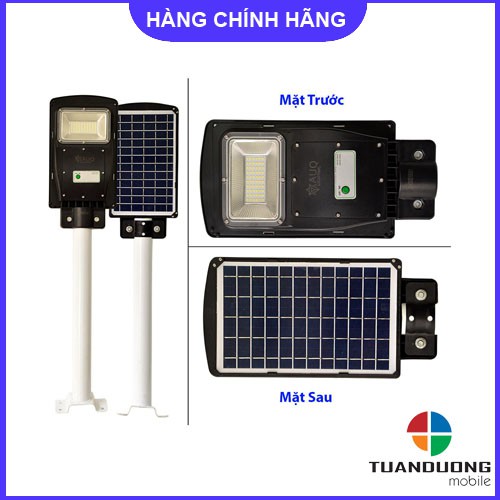 Đèn Năng Lượng Mặt Trời AUQ Solar Light. Công suất 40W 1 Thể