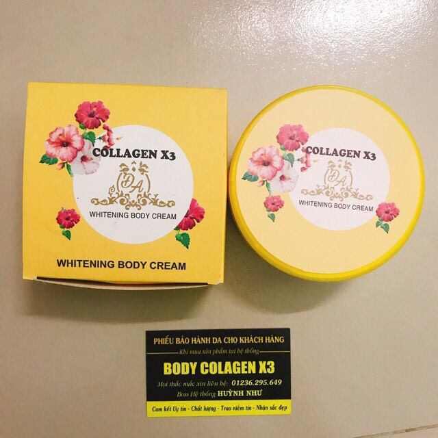 Kem dưỡng collagen x3 hàng chính hãng