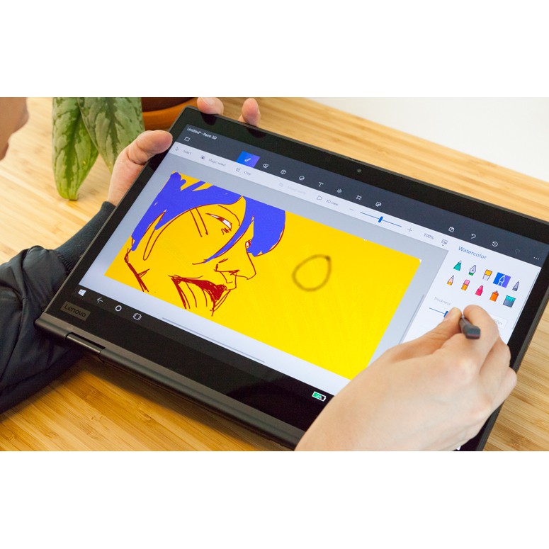Laptop ThinkPad X1 Yoga Gen2 cpu i5. 7200U, Ram8Gb, SSd m2 . 256Gb, 14 Full HD ips, Cảm Ứng, Hàng USA thumbnail