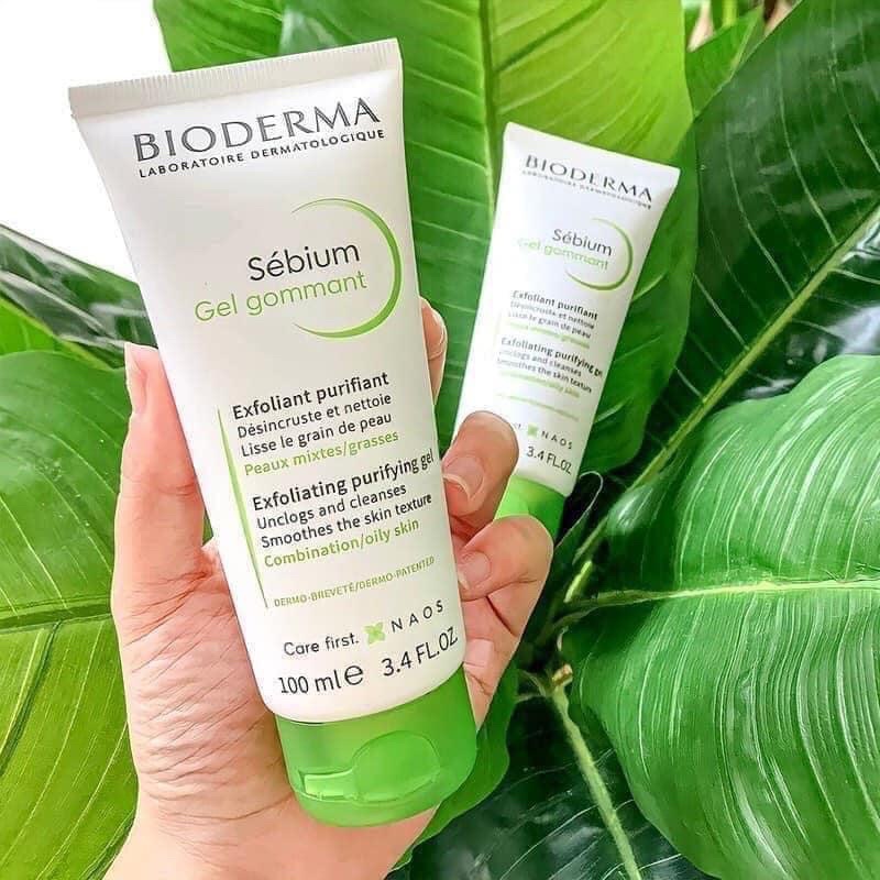 Gel Tẩy Tế Bào Chết Làm Mịn Da Bioderma Sebium Gel Gommant 100ml
