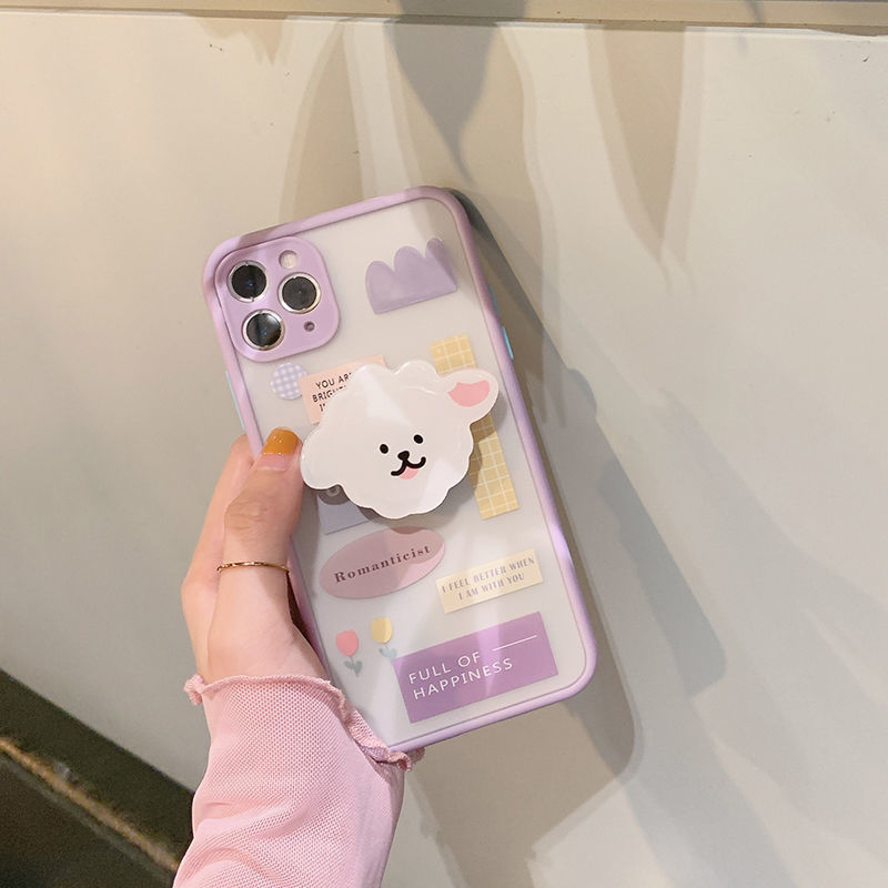 Ốp điện thoại hình chú cừu chống rơi cho Iphone 7 8plus XS XR 11 promax 12 | BigBuy360 - bigbuy360.vn