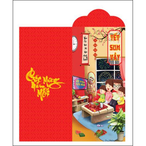 BAO LÌ XÌ  - 10 CÁI/ BAO