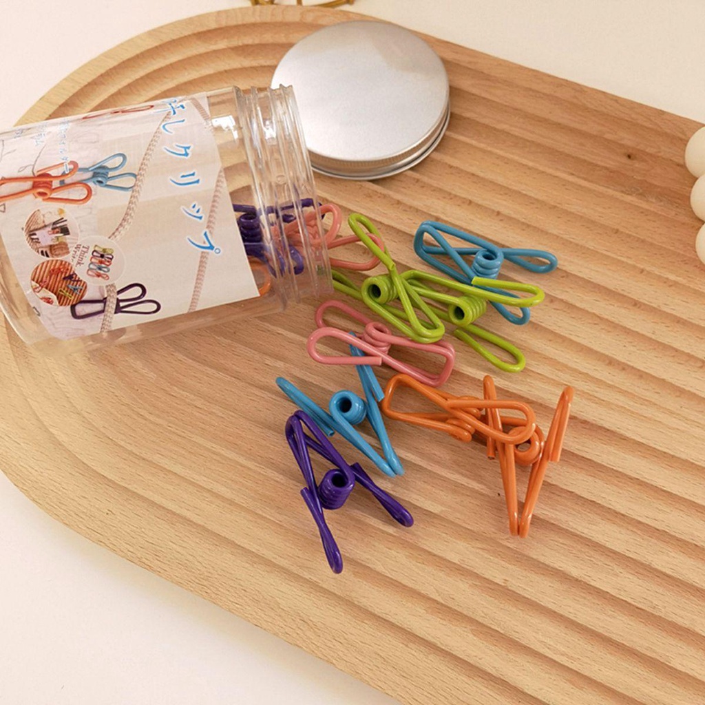 Kẹp Quần Áo Bằng Kim Loại Phủ PVC Chống Trượt Tiện Dụng