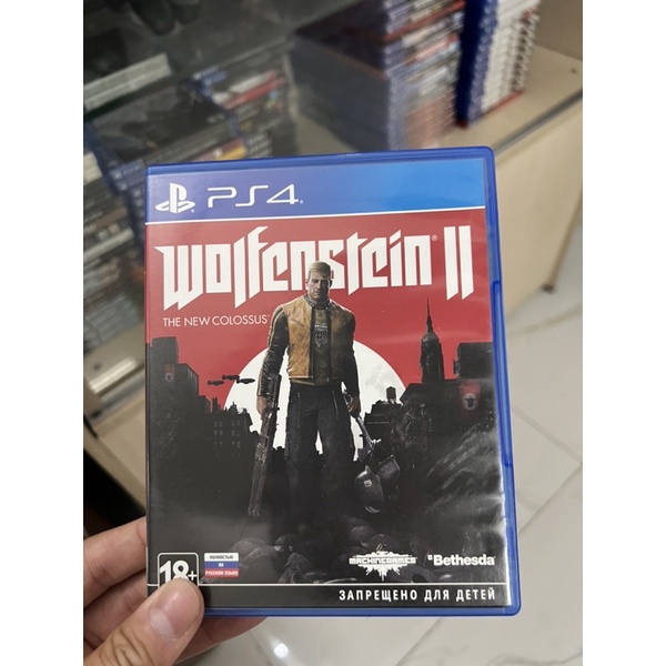 Đĩa chơi game PS4: Wolfenstein 2