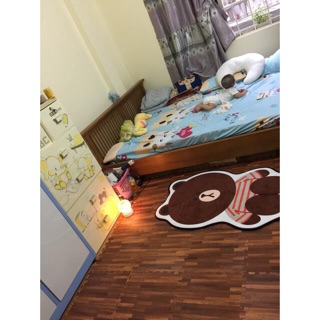 Thảm xốp vân gỗ Âu Lạc cao cấp