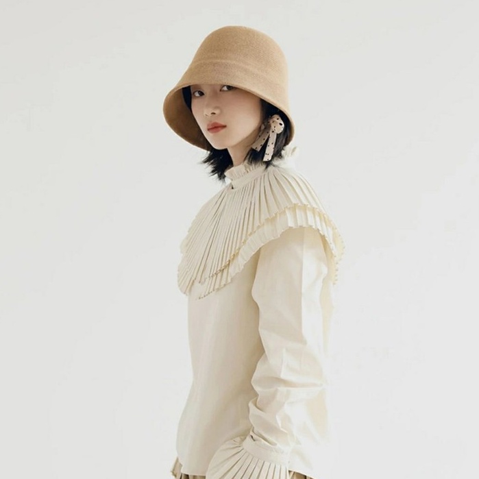Nón Cói Cao Cấp -  Mũ cói Bucket ulzzang siêu sinh dành cho nữ T2 - #mũcóibucket