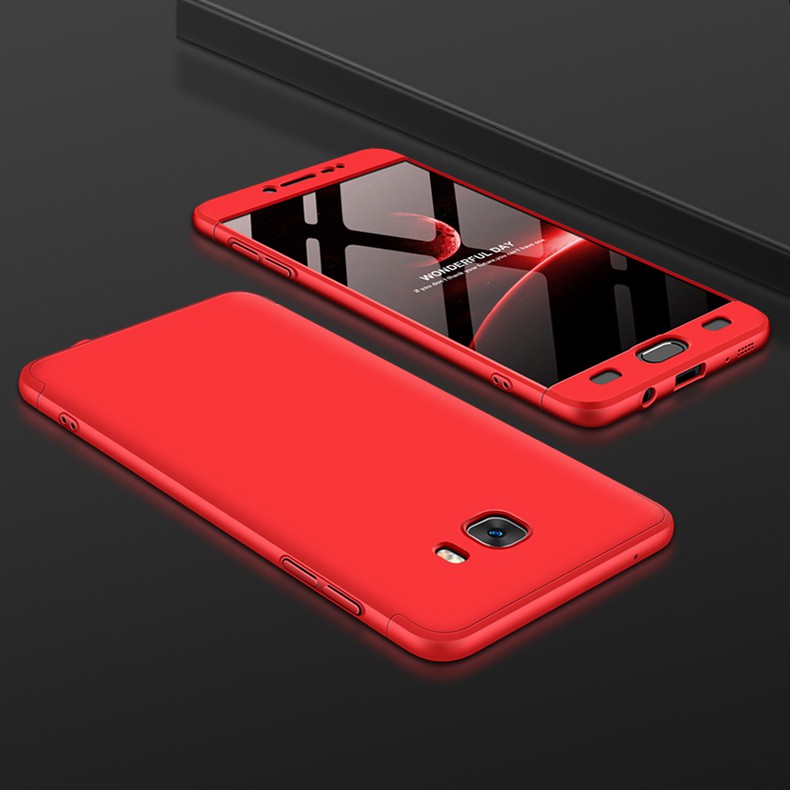 Ốp điện thoại nhựa cứng viền nhiều màu sắc cho Samsung C9pro