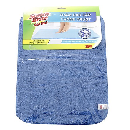 Mua 1 tặng 1 - Thảm trải sàn microfiber 3 in 1 cao cấp 40x60 cm