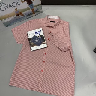 (OWEN GIẢM GIÁ ) - Áo sơ mi ngắn tay Owen chính hãng - BA68029N