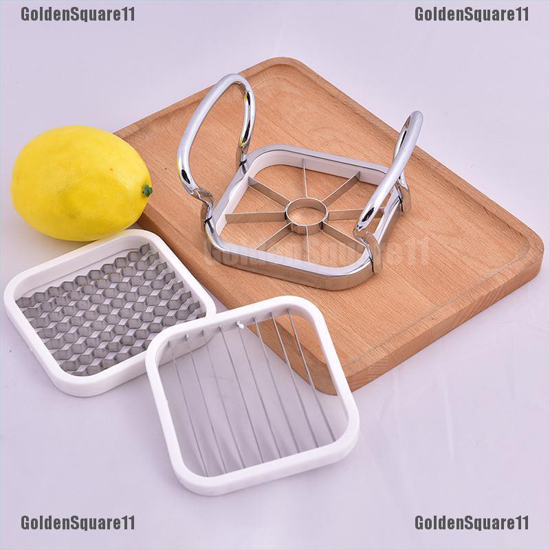 Dụng cụ cắt rau củ trái cây 5 trong 1 bằng thép không gỉ cho nhà bếp