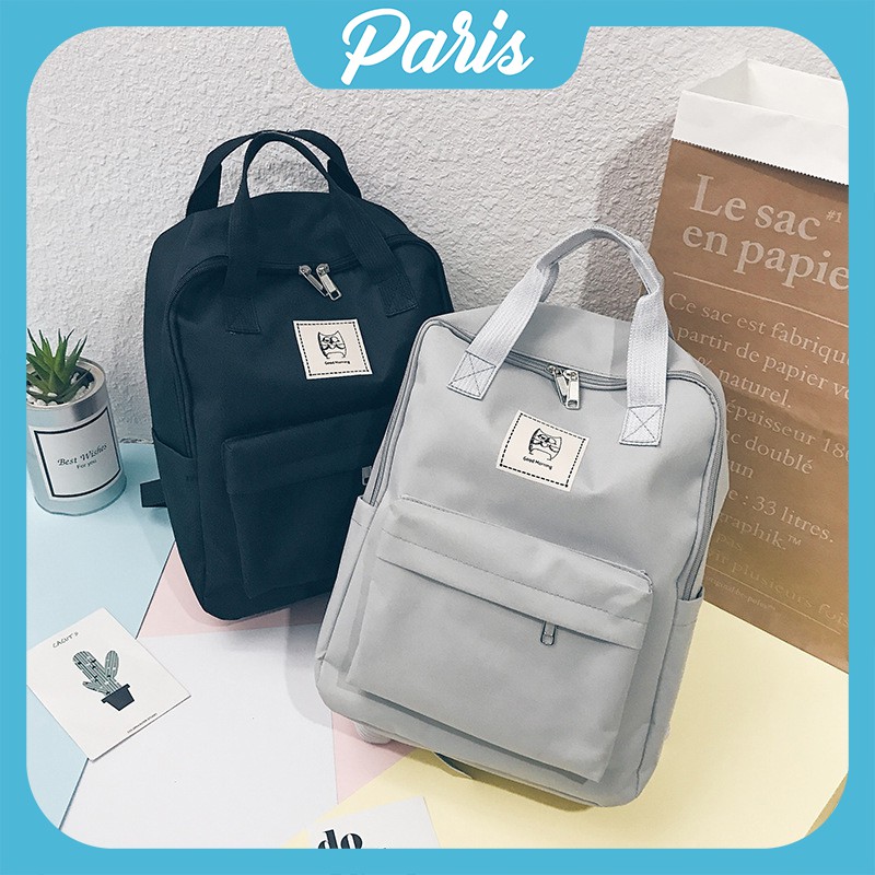 Balo Vải Paris1382 Kiểu Dáng Hàn Quốc