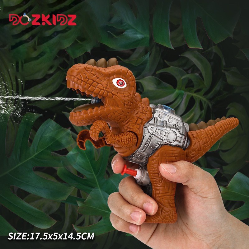 Súng nước hình khủng long, đồ chơi cho bé trai từ 1 tuổi trở lên - DOZKIDZ