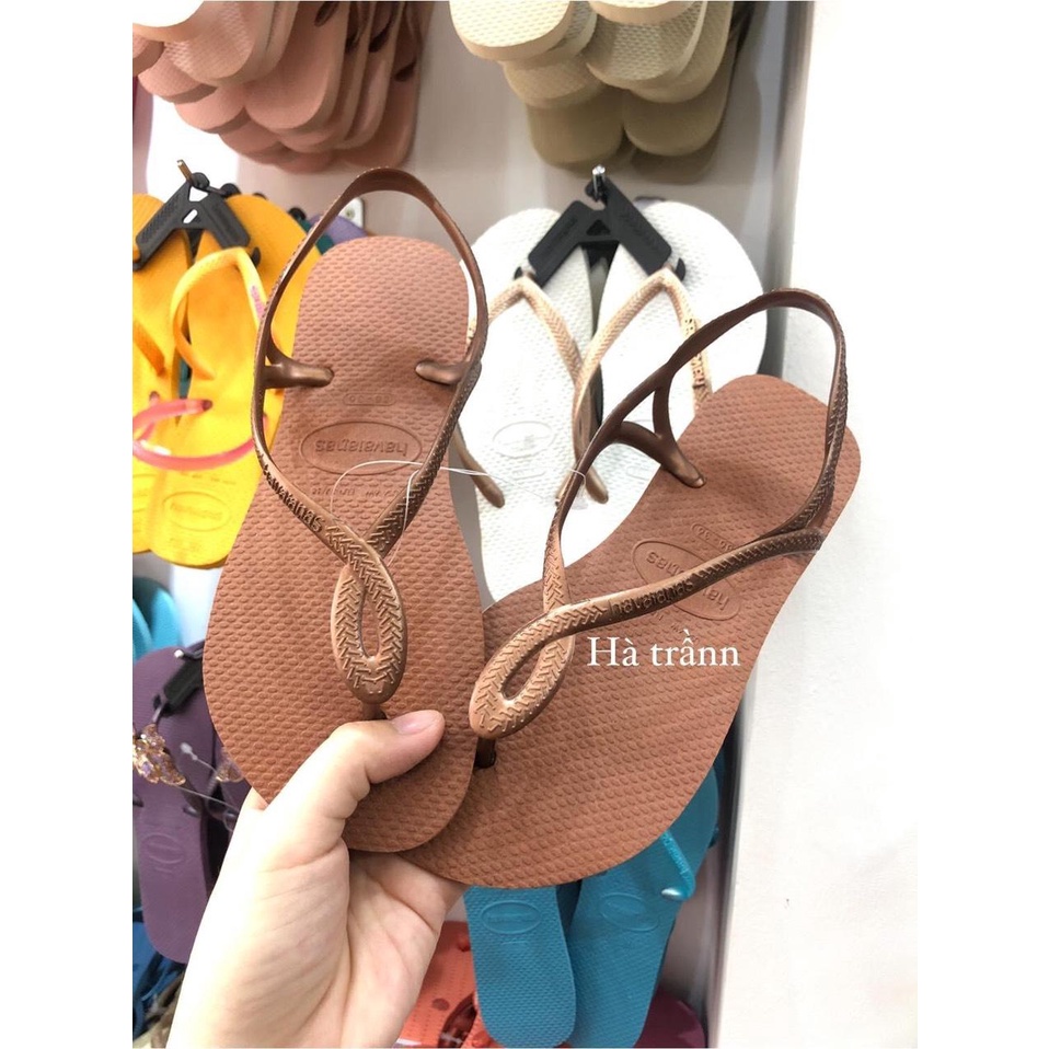 Luna havaianas màu gạch màu siêu hiếm ,Sandal nữ Luna là một trong những dòng sản phẩm bán chạy nhất