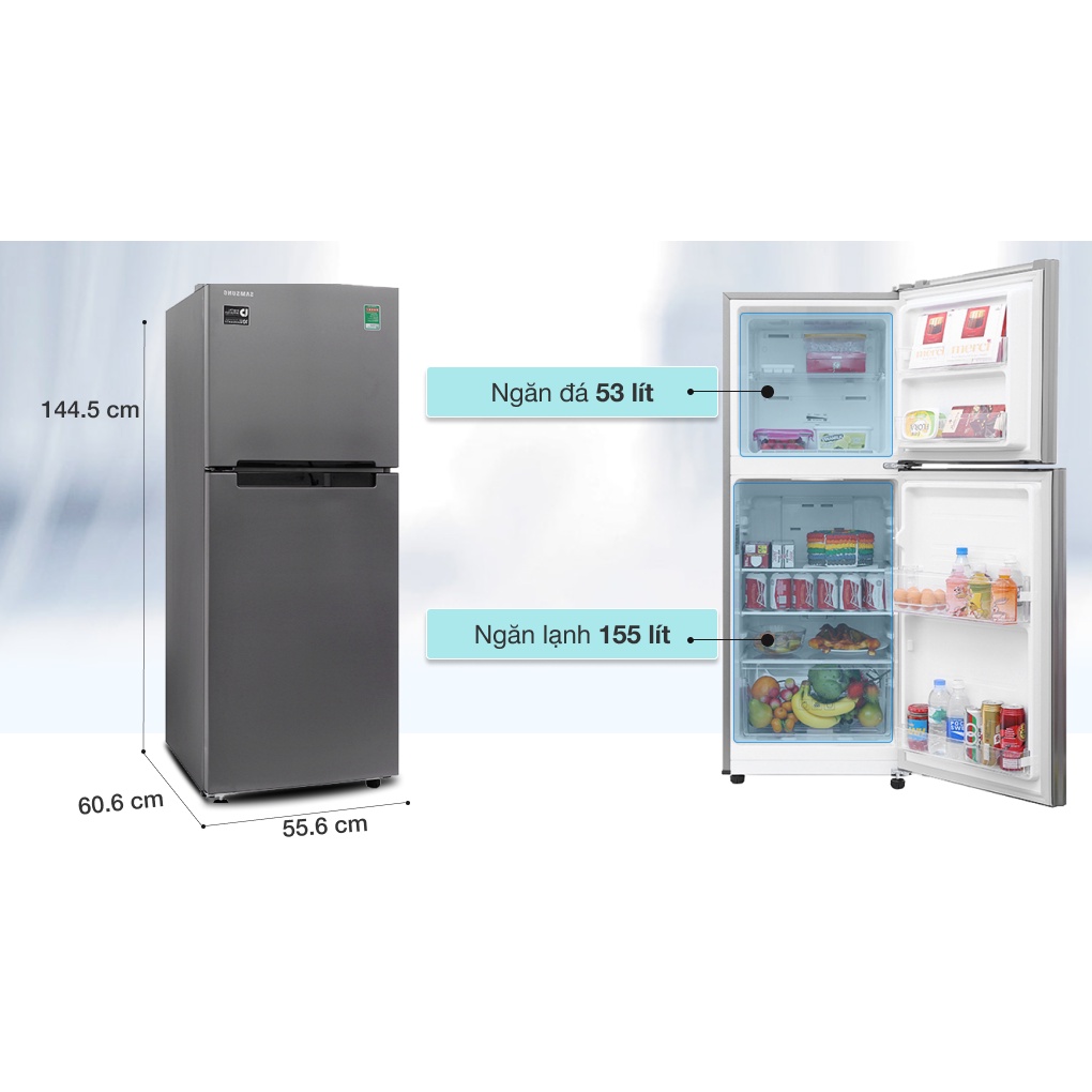 Tủ Lạnh Inverter Samsung RT19M300BGS/SV 208L Điện Máy Hải Đăng HN