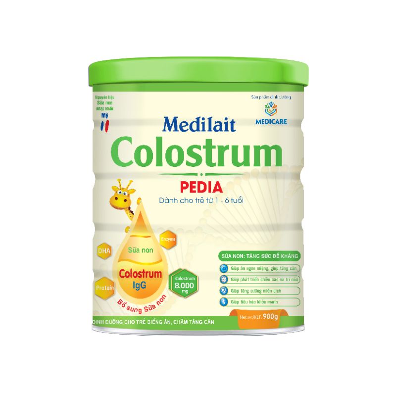 Sữa bột Medilait colostrum lon 800g