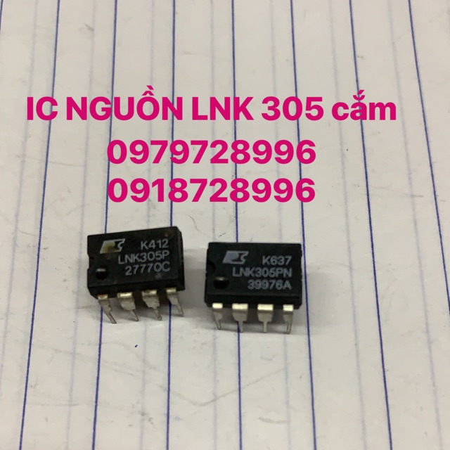 IC NGUỒN LNK 305 -7 chân cắm combo 4 con