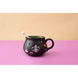 Cốc sứ mug starbucks 12oz wx22 cauldron halloween