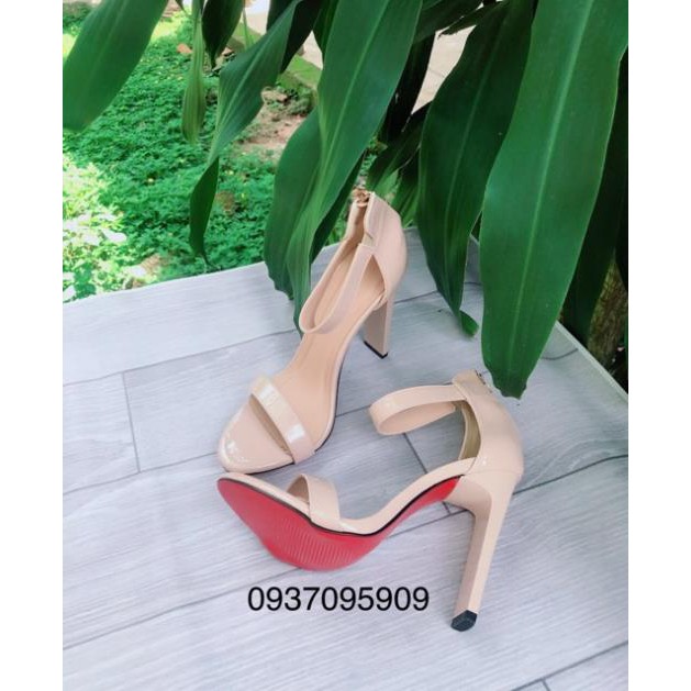 ( Hình Thật ) Sandan Cao Gót Vuông 11P - VNXK Cao Cấp - Full Size 34-40