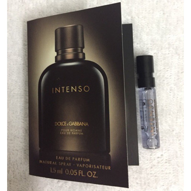 Nước Hoa Nam Chính Hãng Dolce &amp; Gabbana Intenso Pour Homme 1.5ml