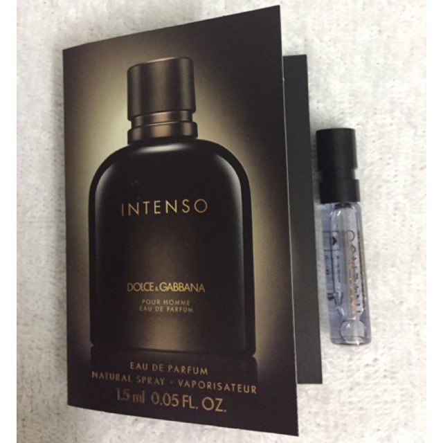 Nước Hoa Nam Chính Hãng Dolce & Gabbana Intenso Pour Homme 1.5ml | WebRaoVat - webraovat.net.vn