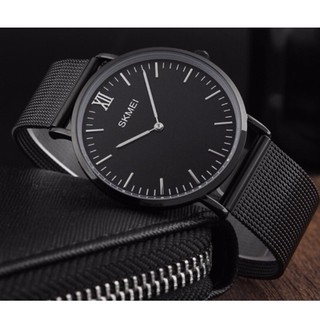 Đồng Hồ Nam SKM Dây Lưới, Đồng Hồ Nam Kim Loại, Đồng Hồ Nam Cao Cấp, Đồng Hồ Nam Mỏng, Đồng Hồ Nam Giá Rẻ