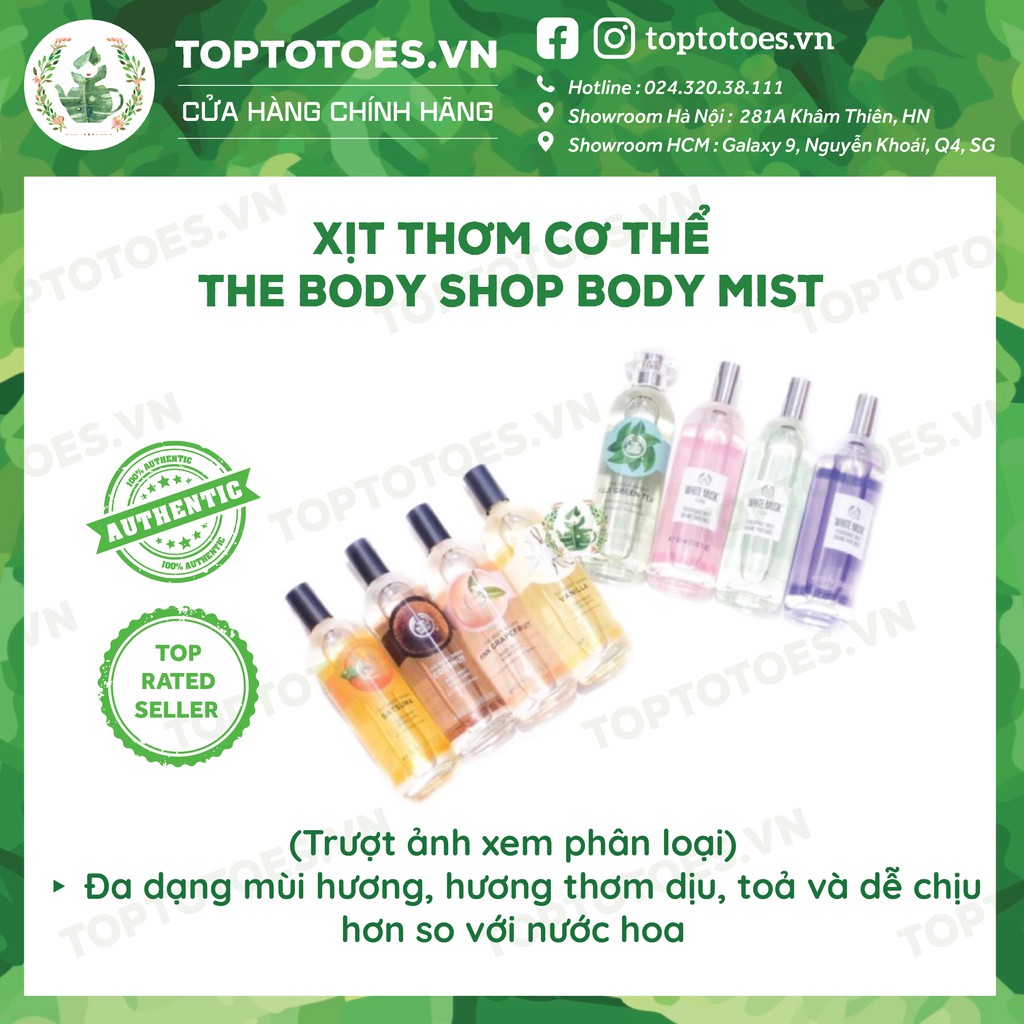 Xịt thơm cơ thể The Body Shop Body Fragrance Mist