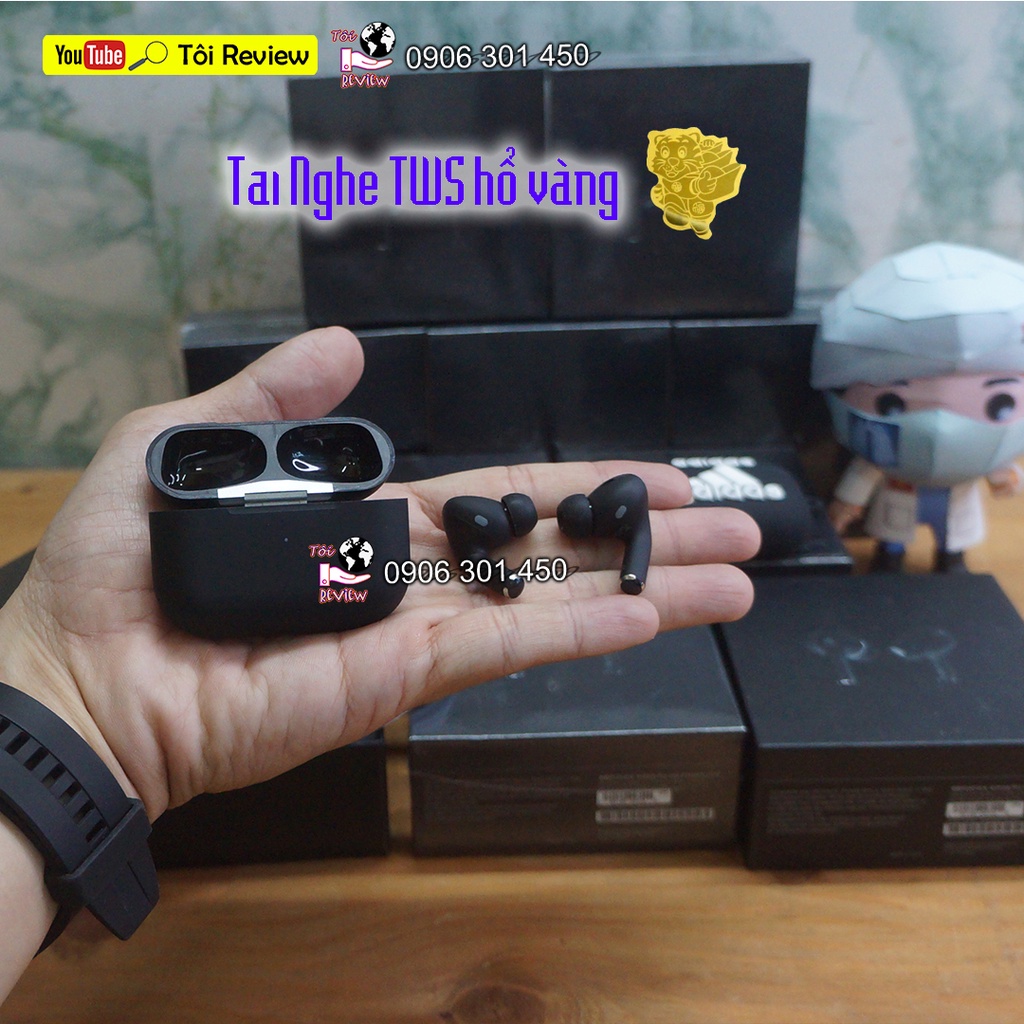 Tai nghe Hổ Đen Nhám. Âm thanh vòm 3D Sống động. Cảm ứng nhanh chính xác