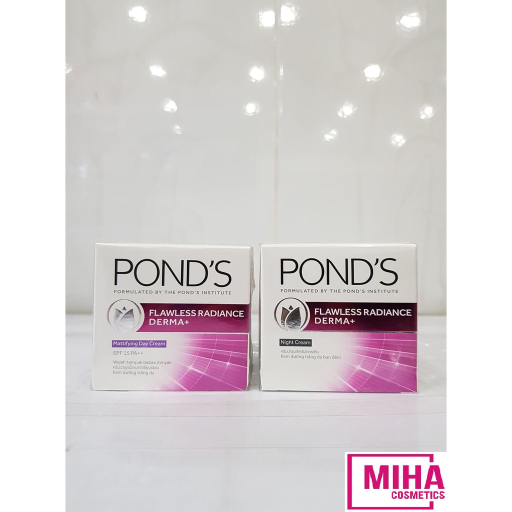 Kem Pond's Cao Cấp FLAWLESS RADIANCE DERMA+ Ngày Hoặc Đêm 50g