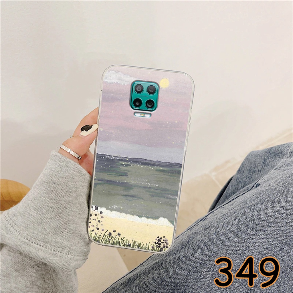 Ốp Lưng Vsmart Aris - Vsmart Aris Pro in hình Cánh đồng hoa - Chất liệu Silicon siêu bền