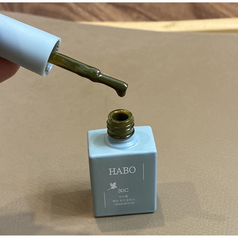 Sơn gel hàn quốc, Sơn gel xanh rêu chọn lọc 15ml