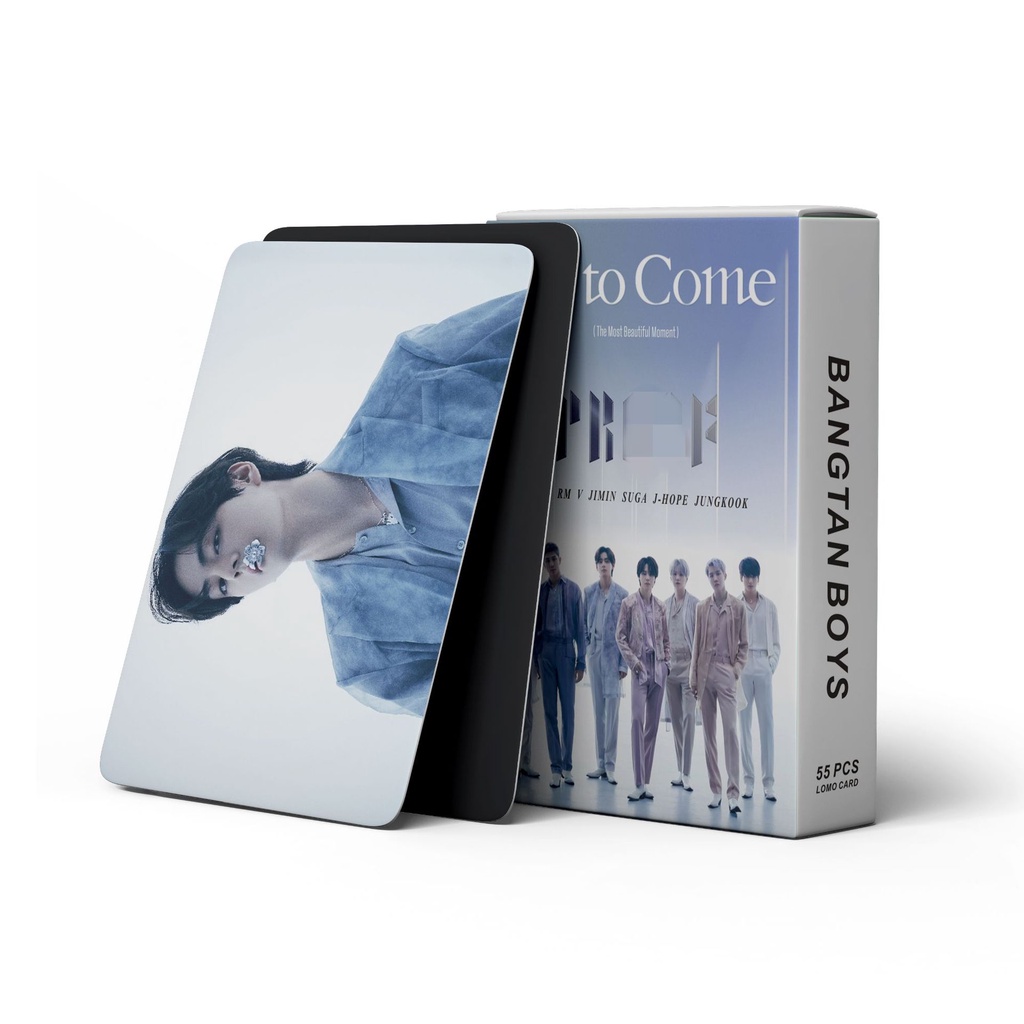 Hộp 55 ảnh thẻ BTS Album Proof Door Version Photocard SUGA JIN Lomo Card Postcard