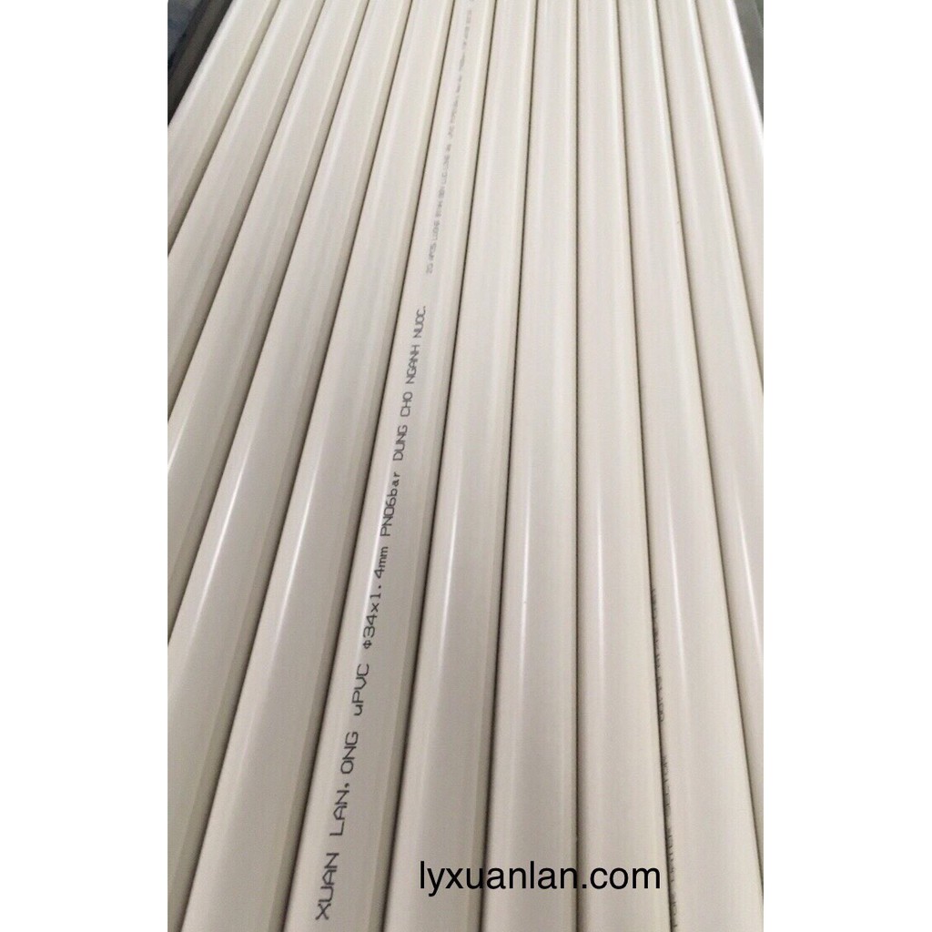 Ống nhựa uPVC 34 x 1.4mm
