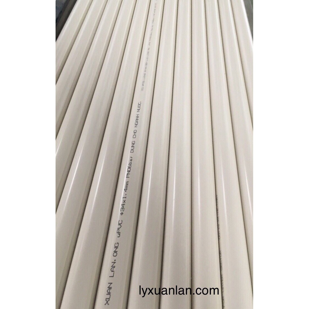 ống nhựa uPVC 34 x 1.4mm