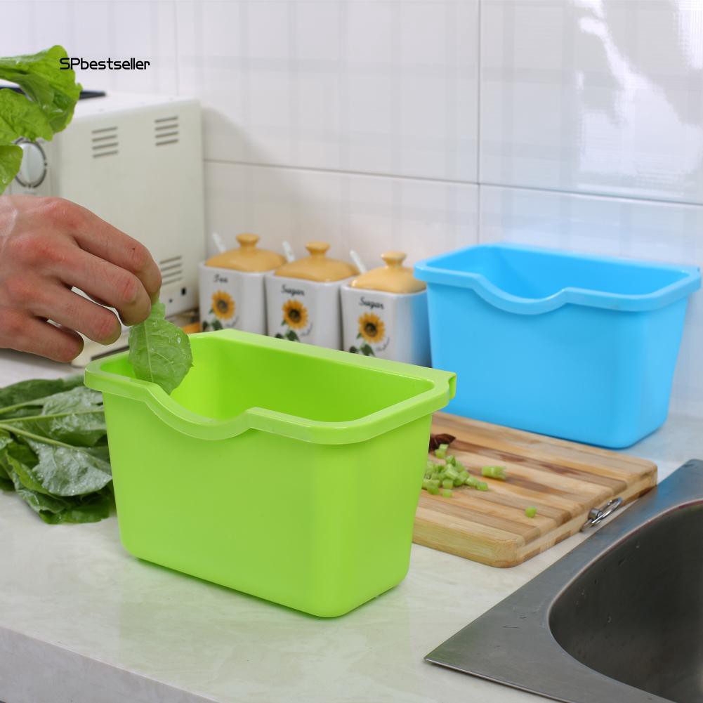 Thùng rác nhựa treo cửa tủ tiện lợi màu sắc bắt mắt