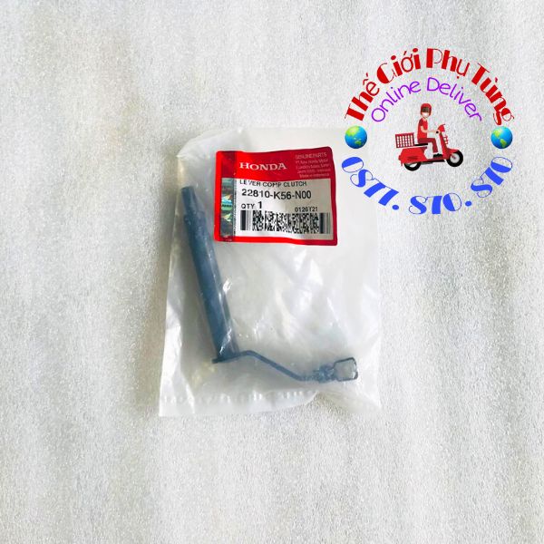 Cần kéo côn  -  Ty côn nồi Sonic, Winner, CBR 150 zin honda Indo - 22810-K56-N00