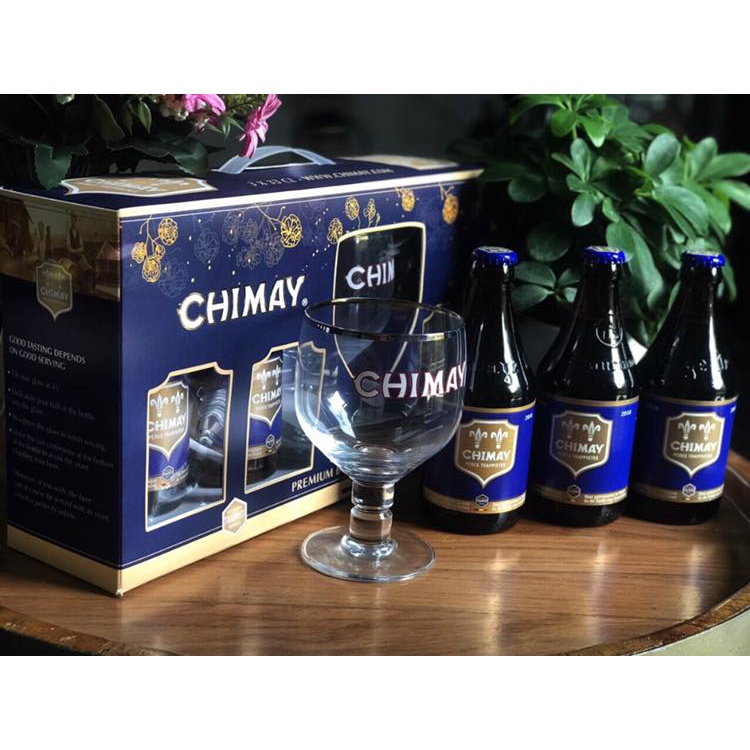 thùng 12 Bia Chimay xanh 9% Bỉ – chai 330ml