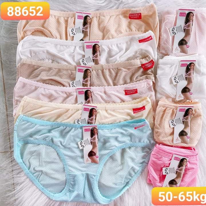 combo 10 Quần lót nữ cotton đủ size từ 35kg đến 65 kg