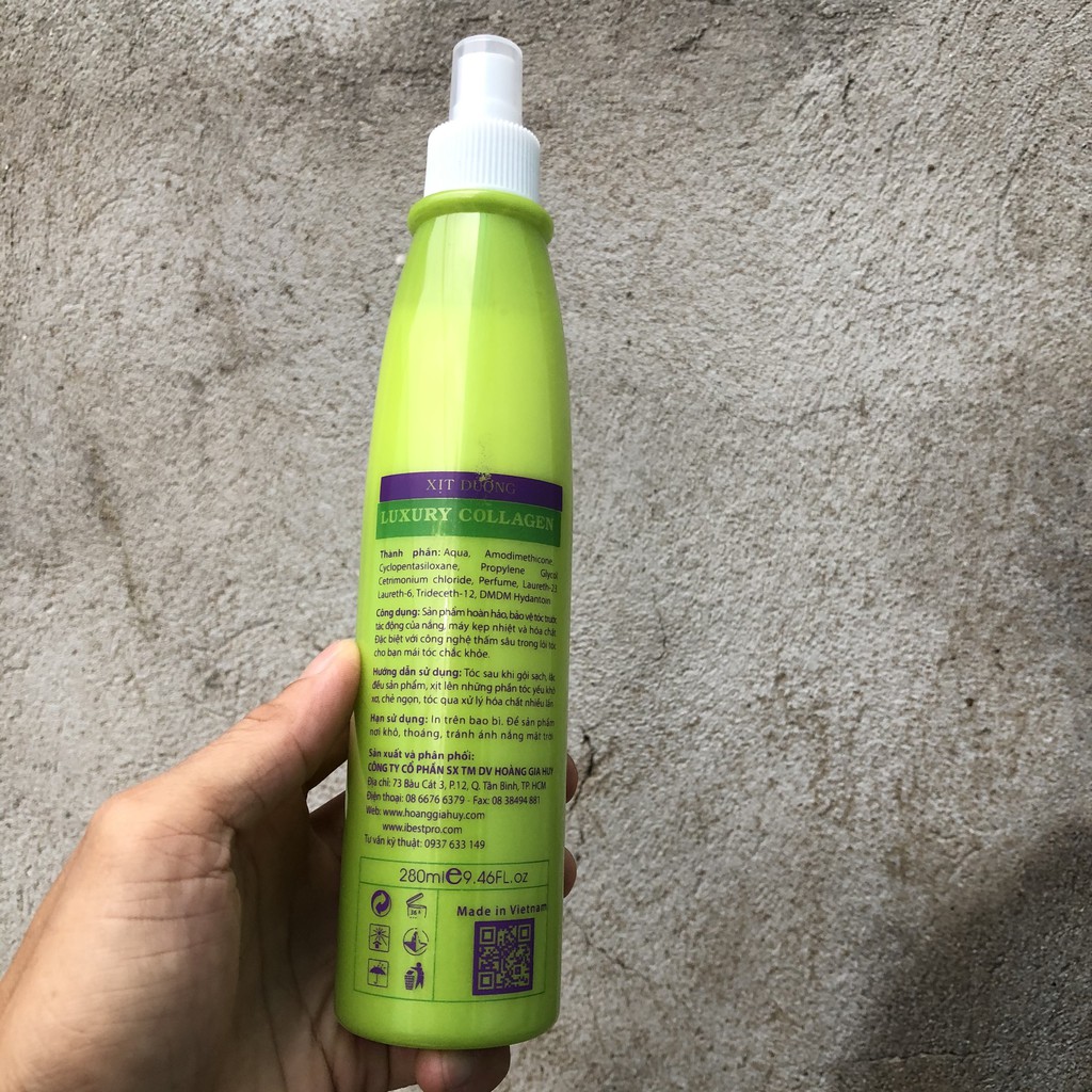 XỊT DƯỠNG IBEST LUXURY COLLAGEN 280ML