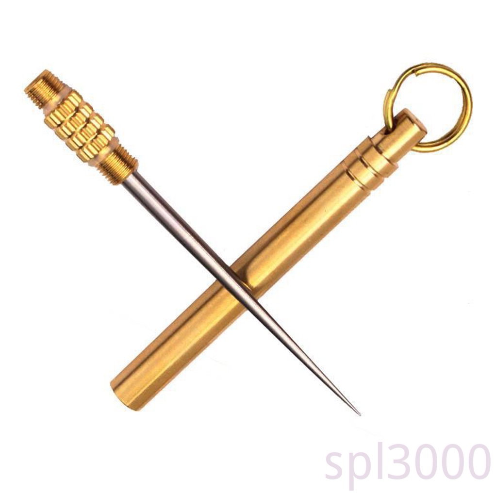 Hộp Đựng Tăm Xỉa Răng / Nĩa Ăn Trái Cây Bằng Kim Loại Kèm Giá Đỡ