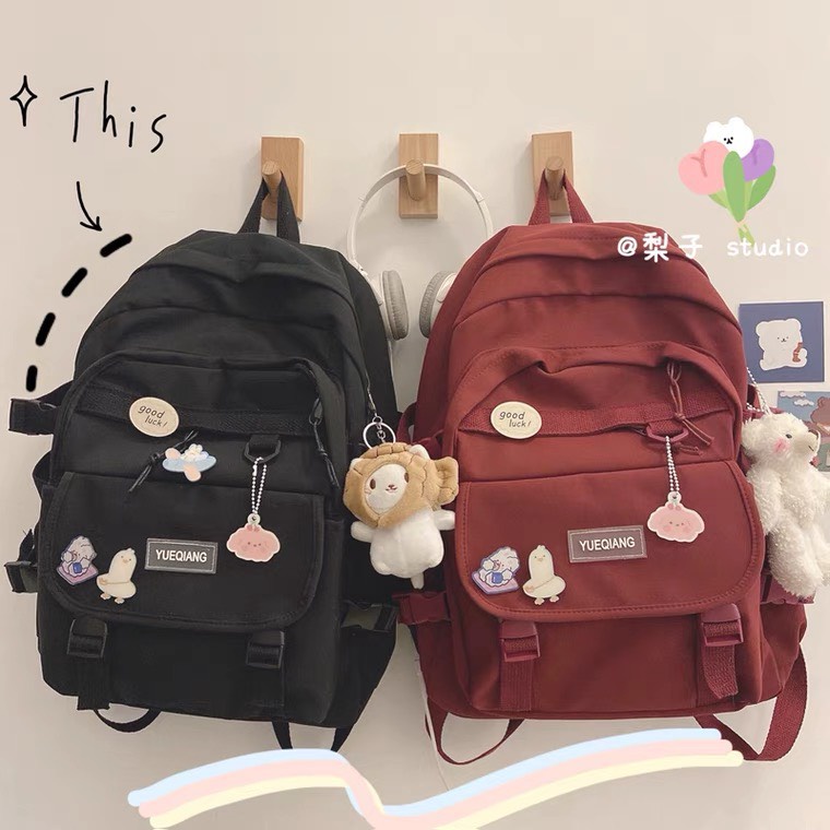 🕙 Balo kiểu dáng basic xì tin đi học Vokoko ver 2 🌈✨ Hàng có sẵn