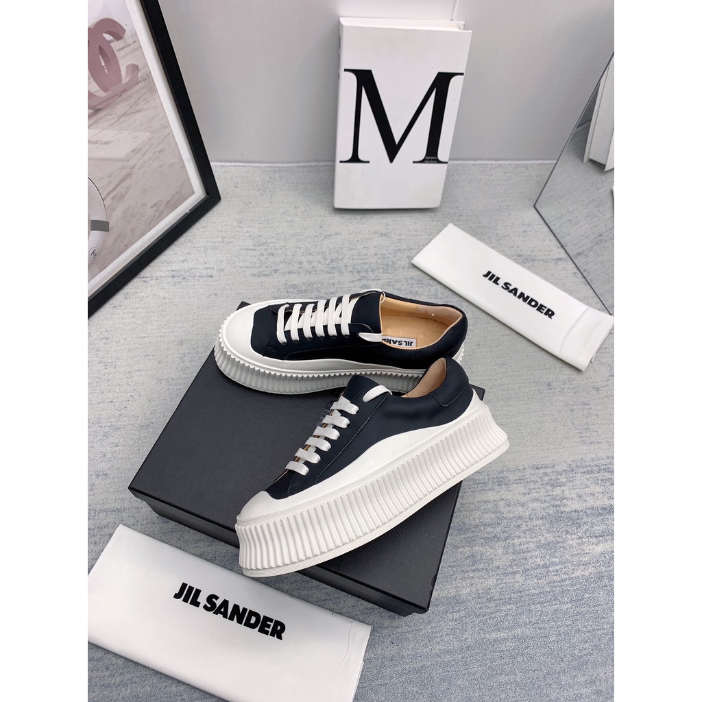 Giày Thể Thao Jil Sander 2022 Fully 4.5p Màu Đen Cá Tính