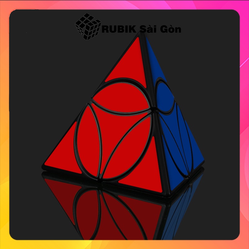 Rubik Biến Thể Tam Giác Coin Tetrahedron Pyraminx Cube Rubic QiYi Kim Tự Tháp Đẹp Xoay Trơn Mượt Cực Khó