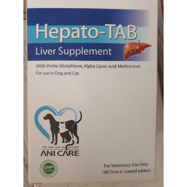 Hepato TAB - Hỗ trợ bổ gan chó / mèo (1 vỉ)