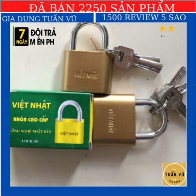 [ Free ship ]  Ổ khóa mini Việt Nhật Lock 30 - 60 mm